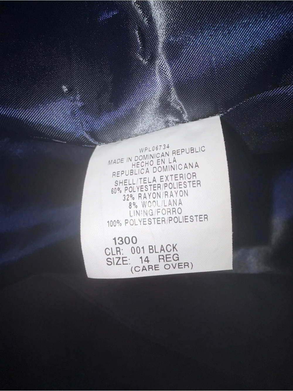 Izod Boys Three Piece Black Suit Size 14 - Picture 6 of 13